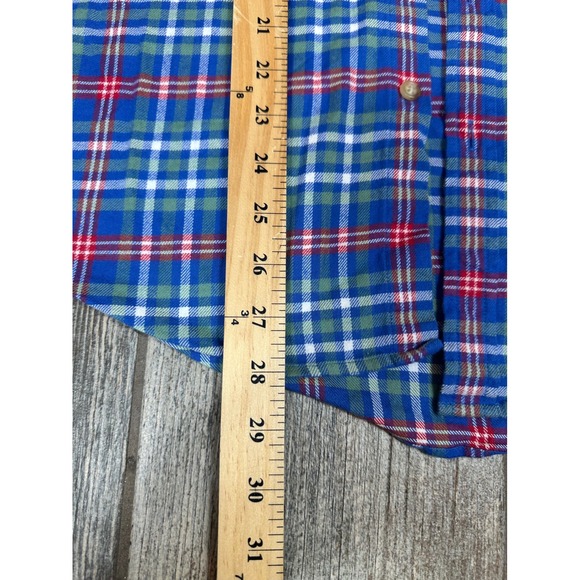 Vineyard Vines Mens Medium Slim Fit Tucker Shirt Plaid Button‎ Down Blue - Picture 7 of 9